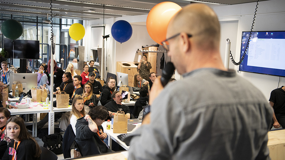 Studenten en bureaus komen samen voor Creative Jam