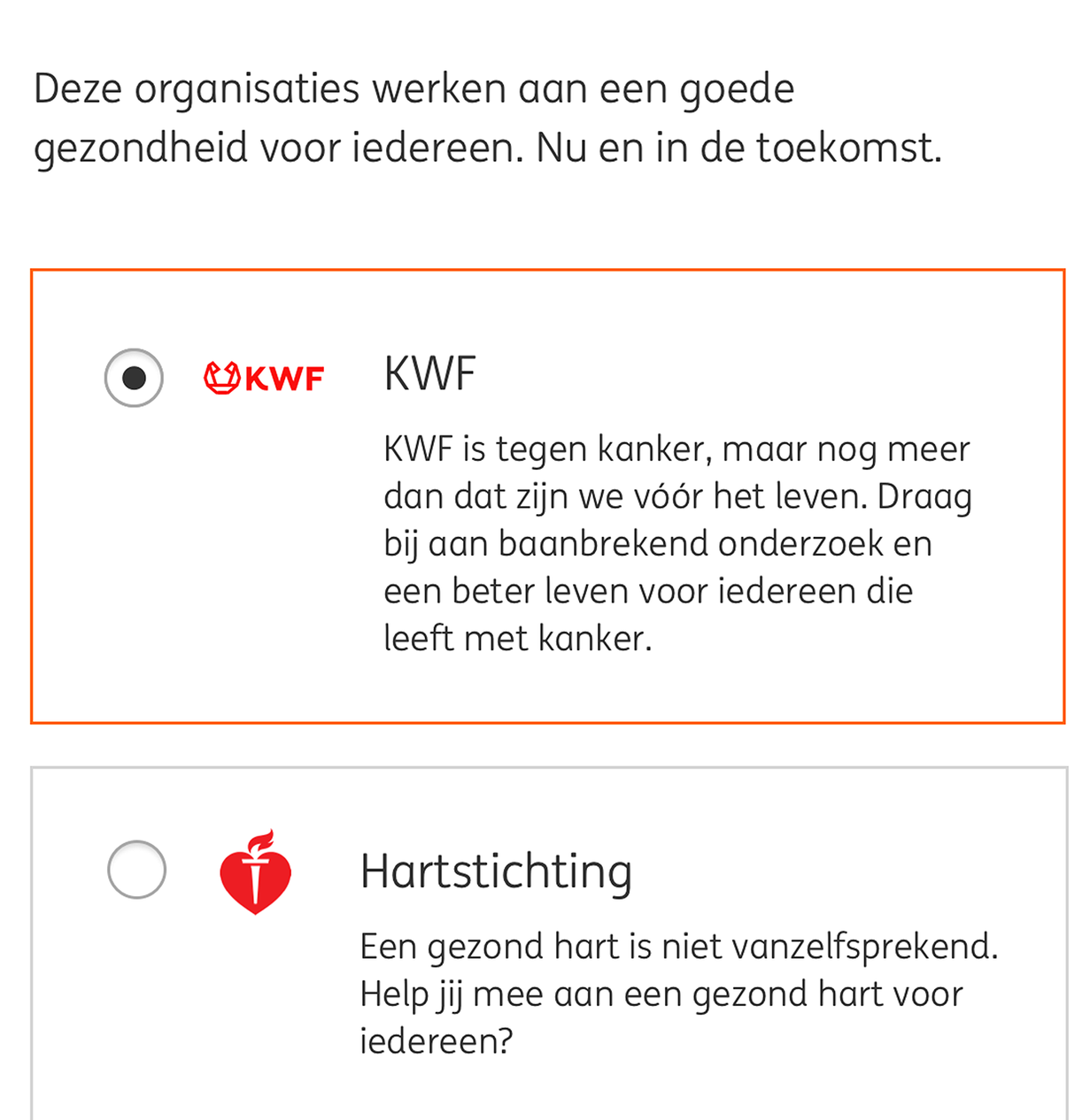 Gemakkelijk en snel doneren aan goede doelen in ING-App