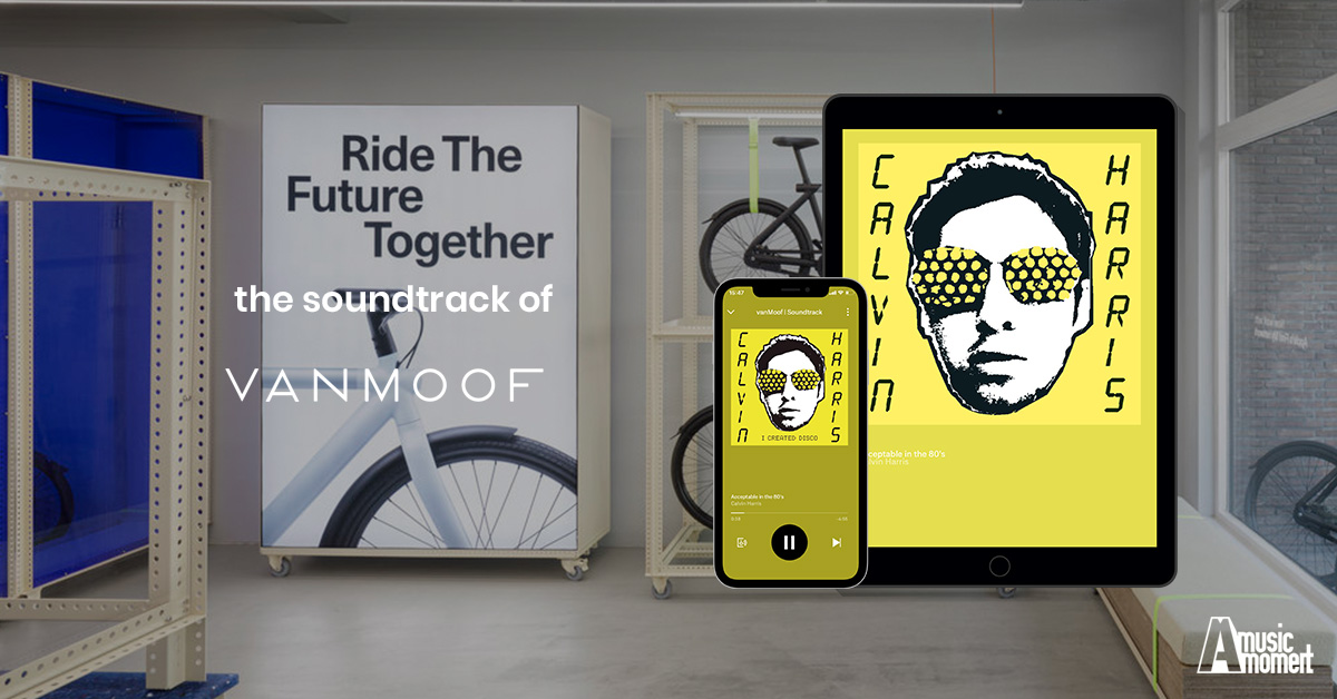 VanMoof kiest A Music Moment voor in-store achtergrond muziek
