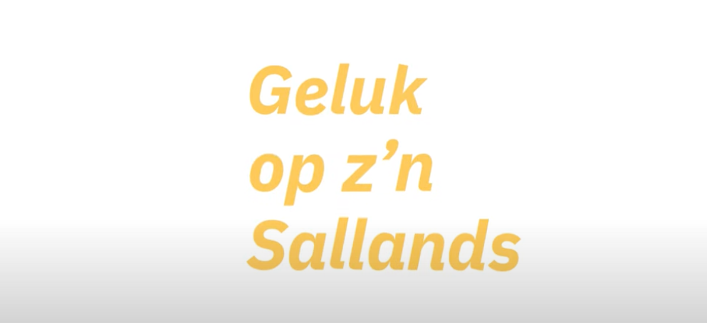 Sallanders laten geluksmomenten zien in zorgverzekering campagne
