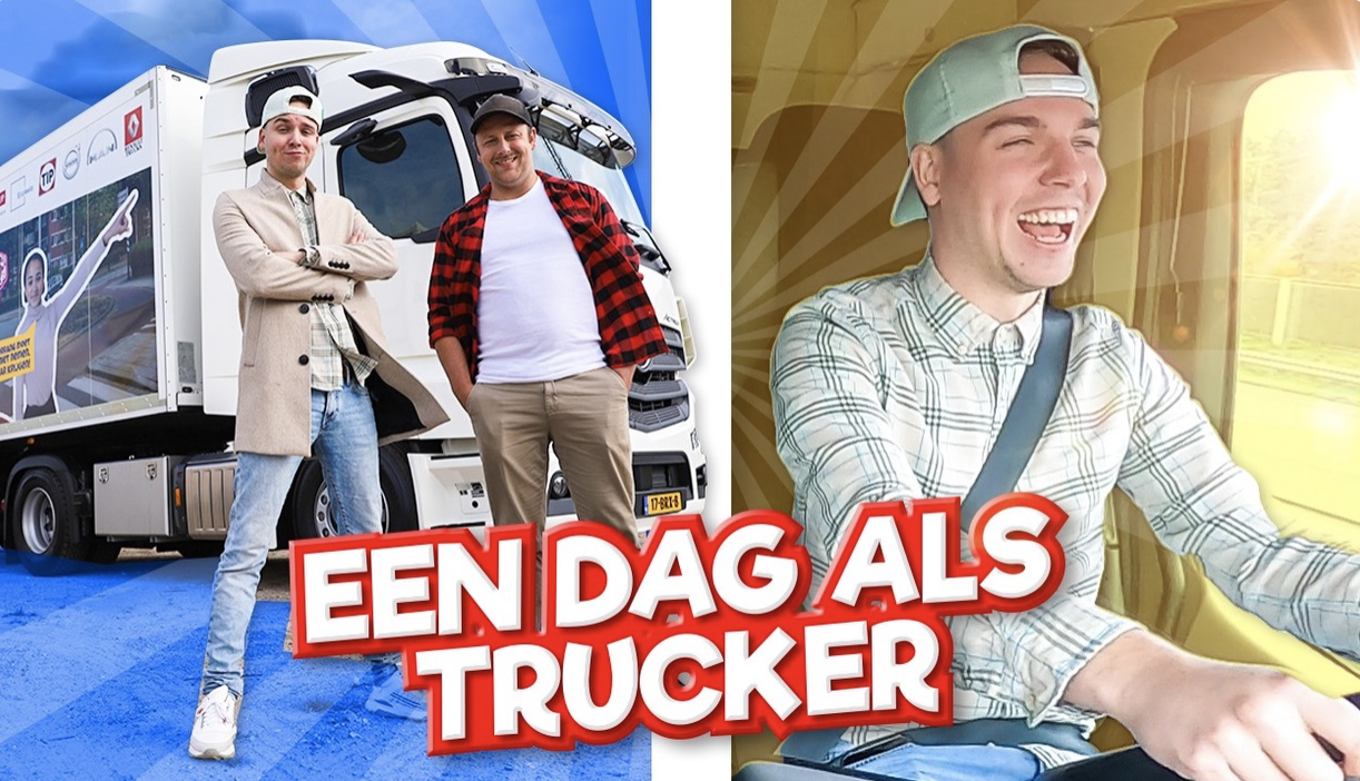 YouTuber Dylan Haegens het gezicht van 'Veilig op weg! Blijf uit de dode hoek'