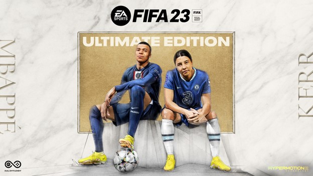 EA Sports onthult FIFA 23 cover athleten Kylian Mbappé & Sam Kerr