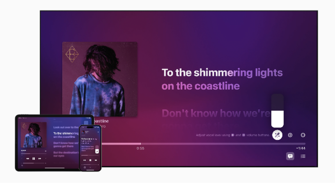 Apple introduceert Apple Music Sing