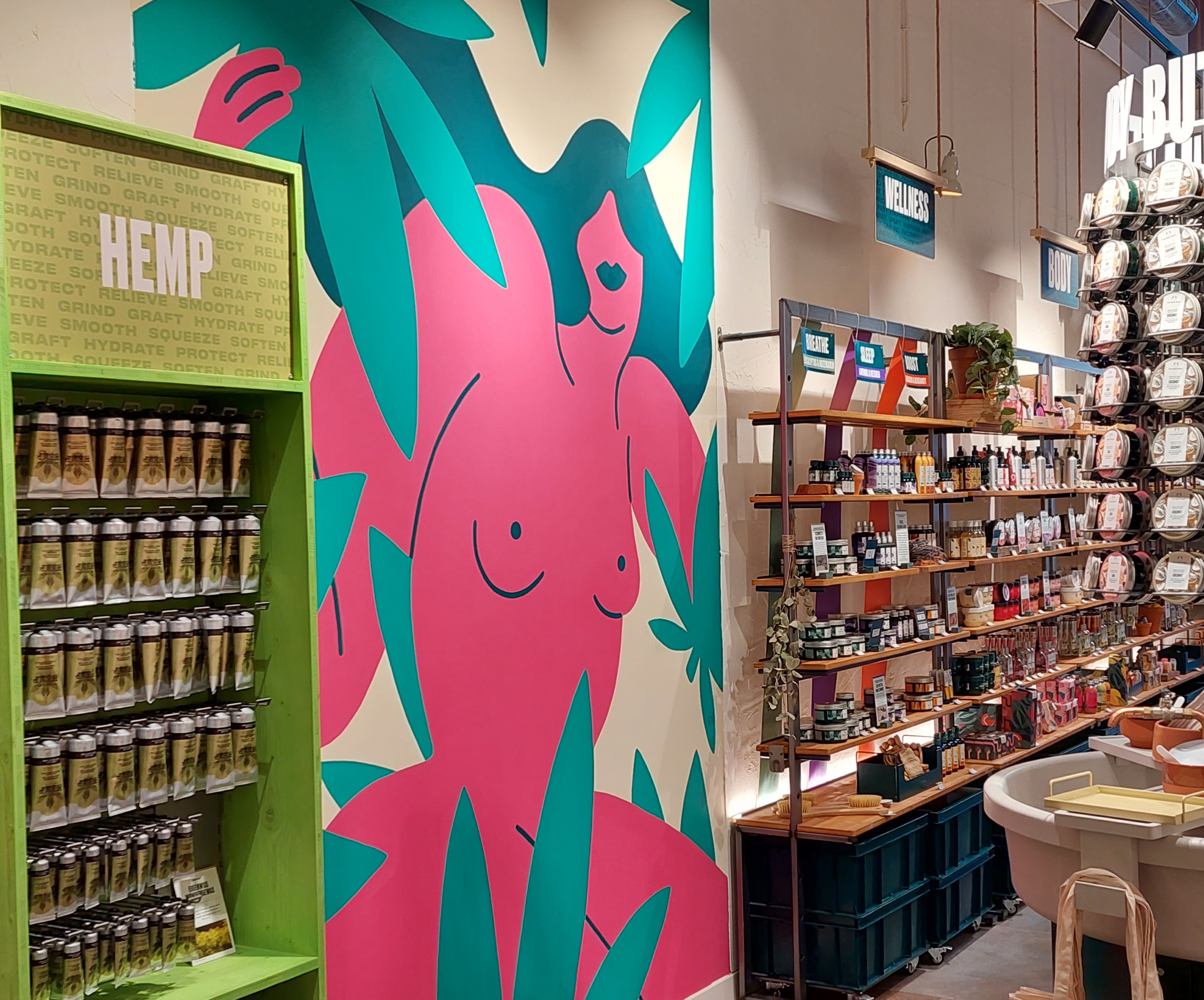 Get involved, get inspired, get active in de workshop store van The Body Shop