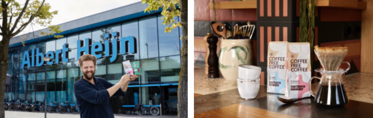 Koffie-zonder-koffie innovatie van Northern Wonder bij Albert Heijn