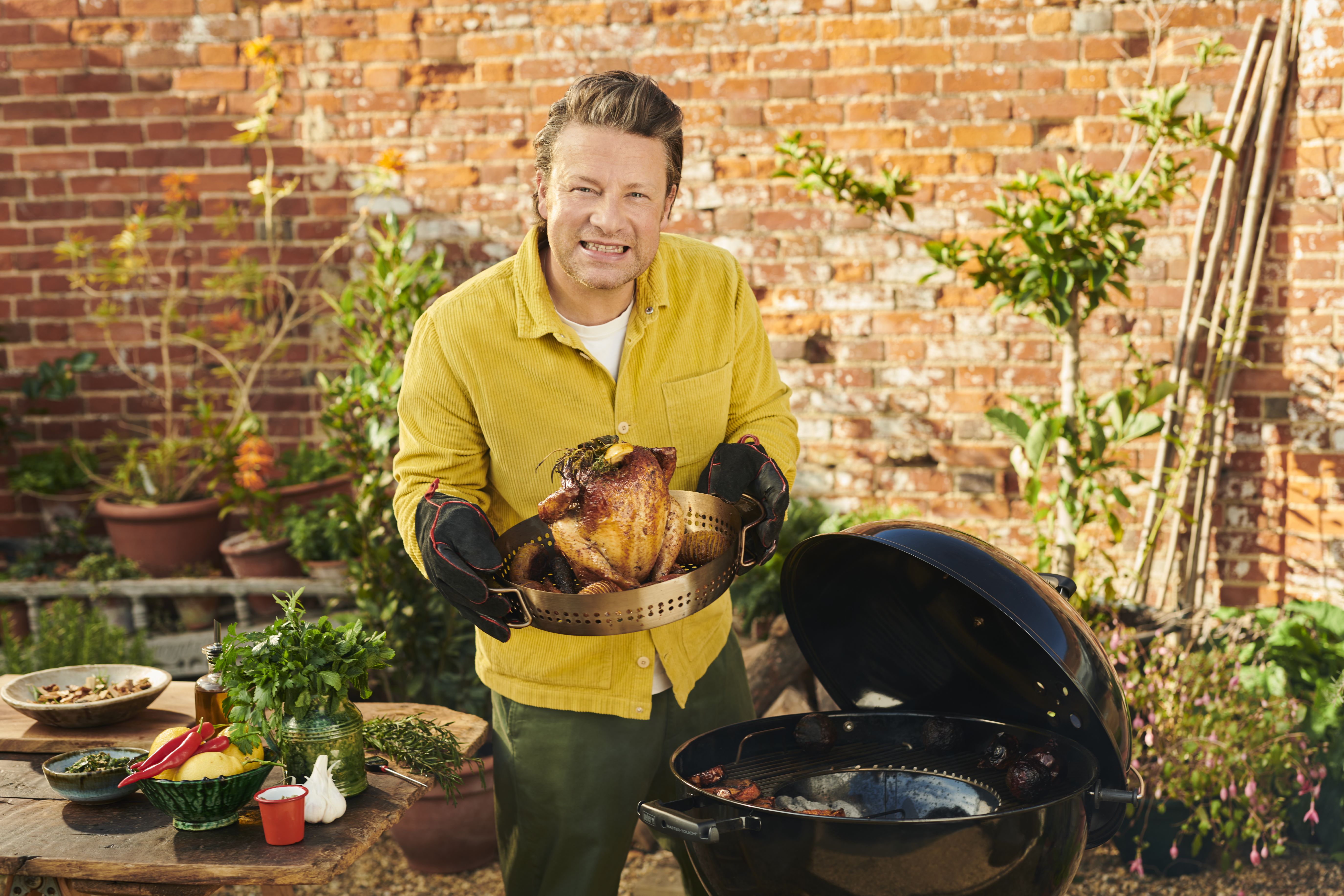 Weber barbecuet met Jamie Oliver 