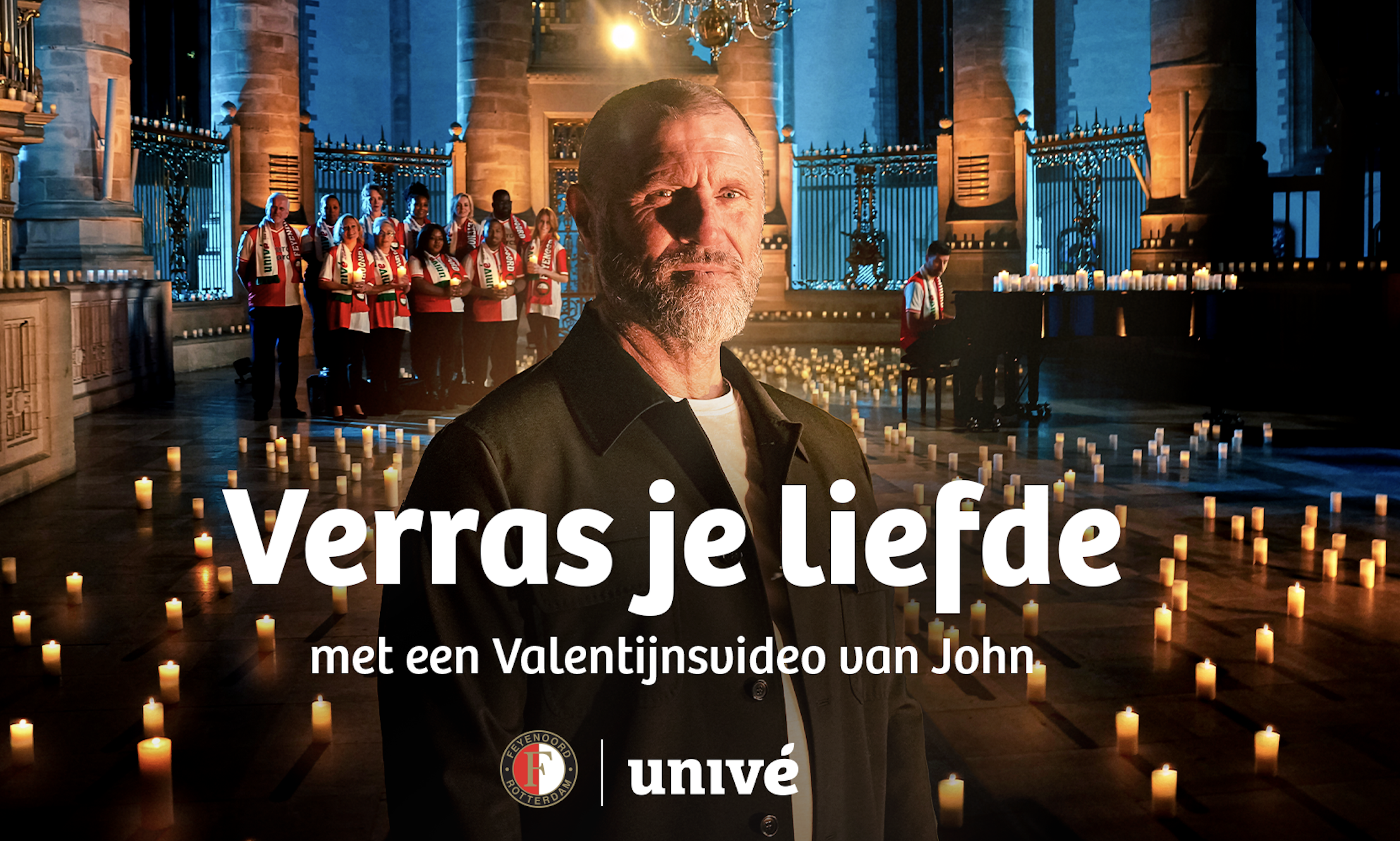John de Wolf maakt Valentijnsvideo’s voor supporters