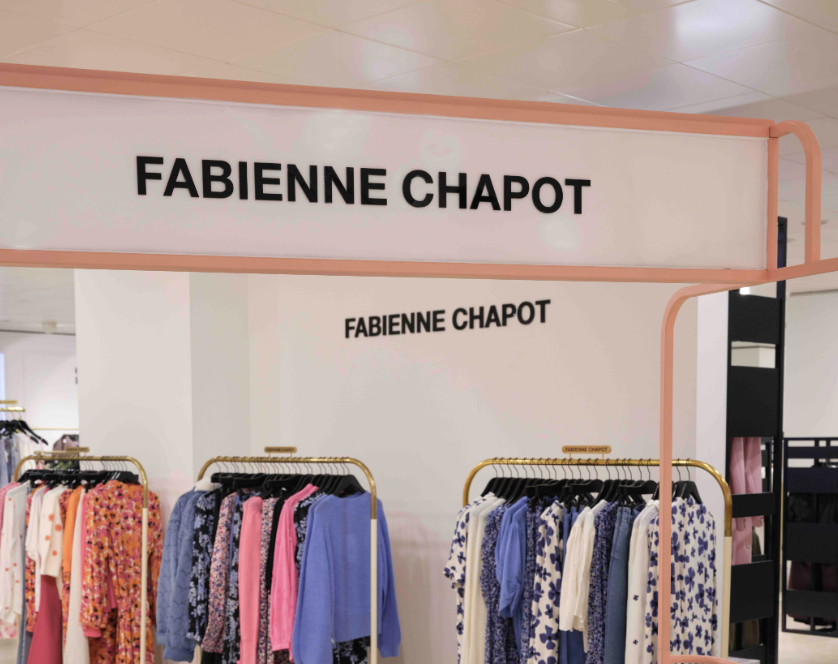 Fabienne Chapot opent 5 pop-up's bij de Bijenkorf