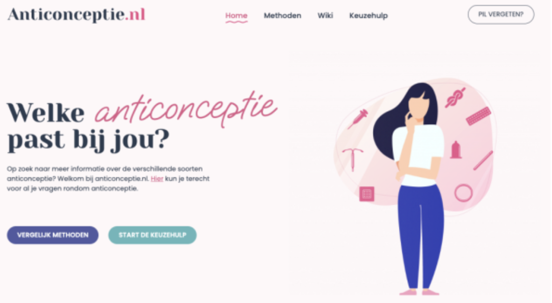 Happy Horizon en Organon lanceren site voor toegankelijke anticonceptie 
