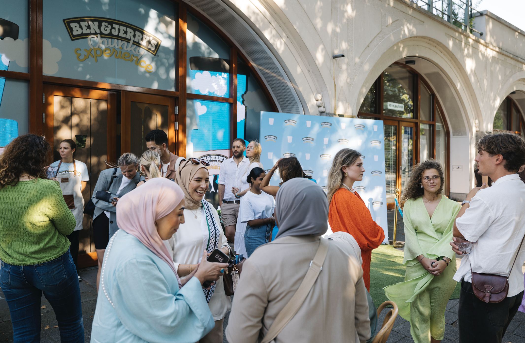 Succesvol eerste weekend van Ben & Jerry's experience in Rotterdam