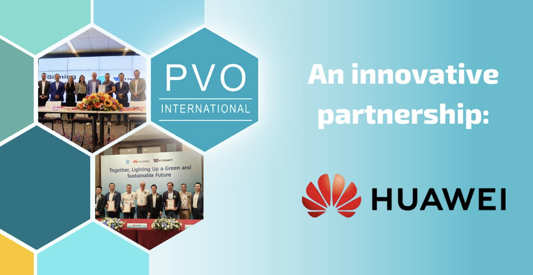 PVO International en Huawei bundelen krachten voor duurzame energieoplossingen