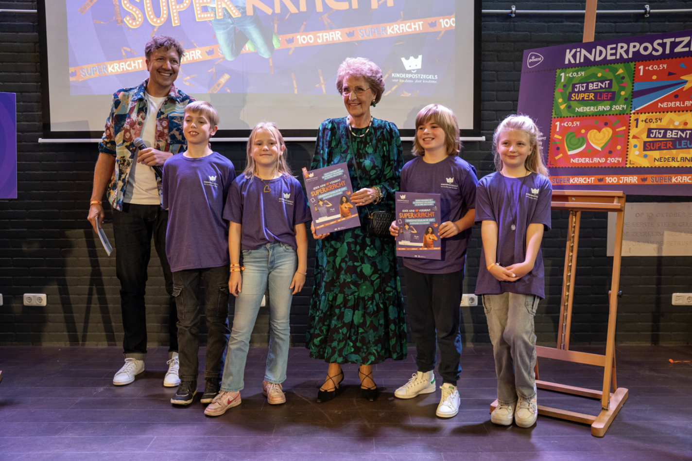 Jubileumjaar Kinderpostzegelactie van start met Prinses Margriet 