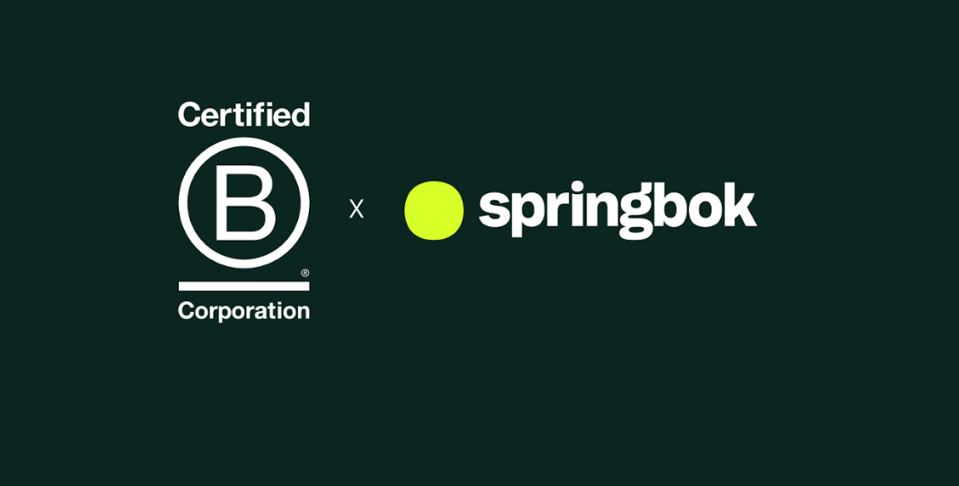 Springbok behaalt B Corp certificering