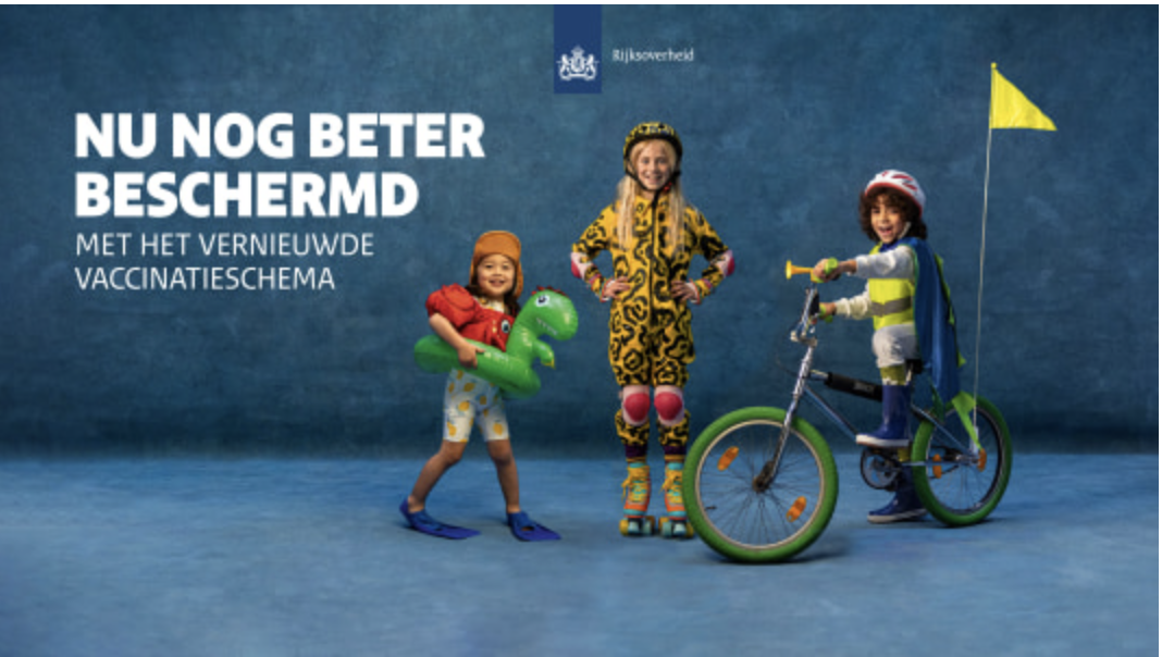 RIVM introduceert campagne voor vernieuwd kinder vaccinatieschema