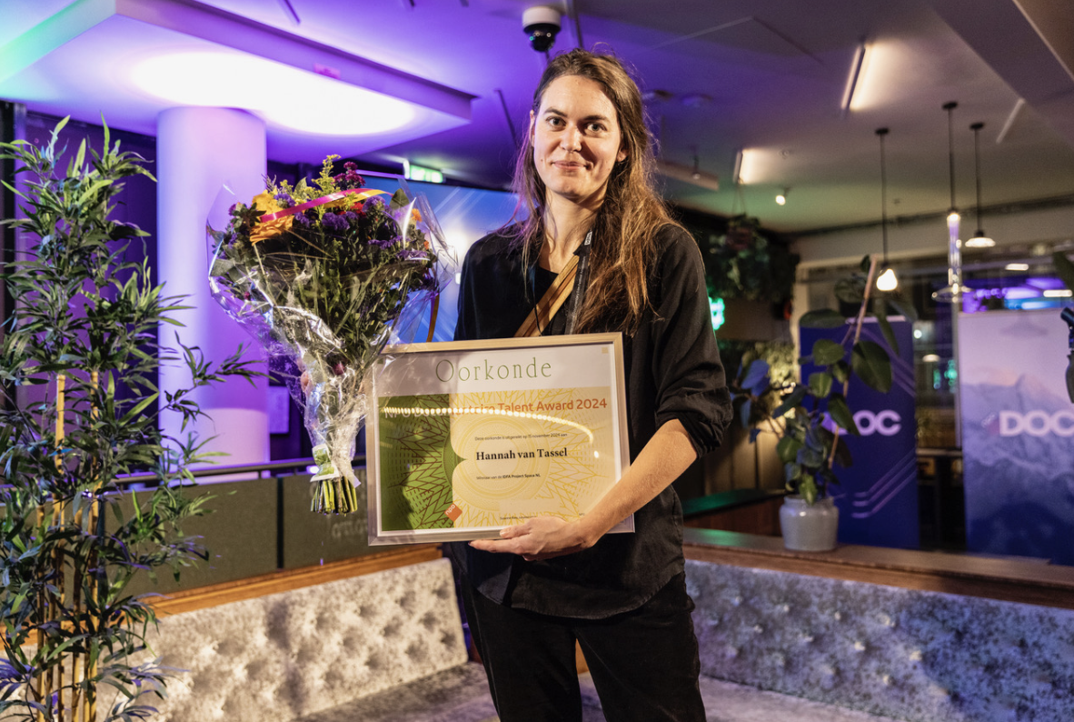 Regisseur Hannah van Tassel wint NPO Documentaire Talent Award