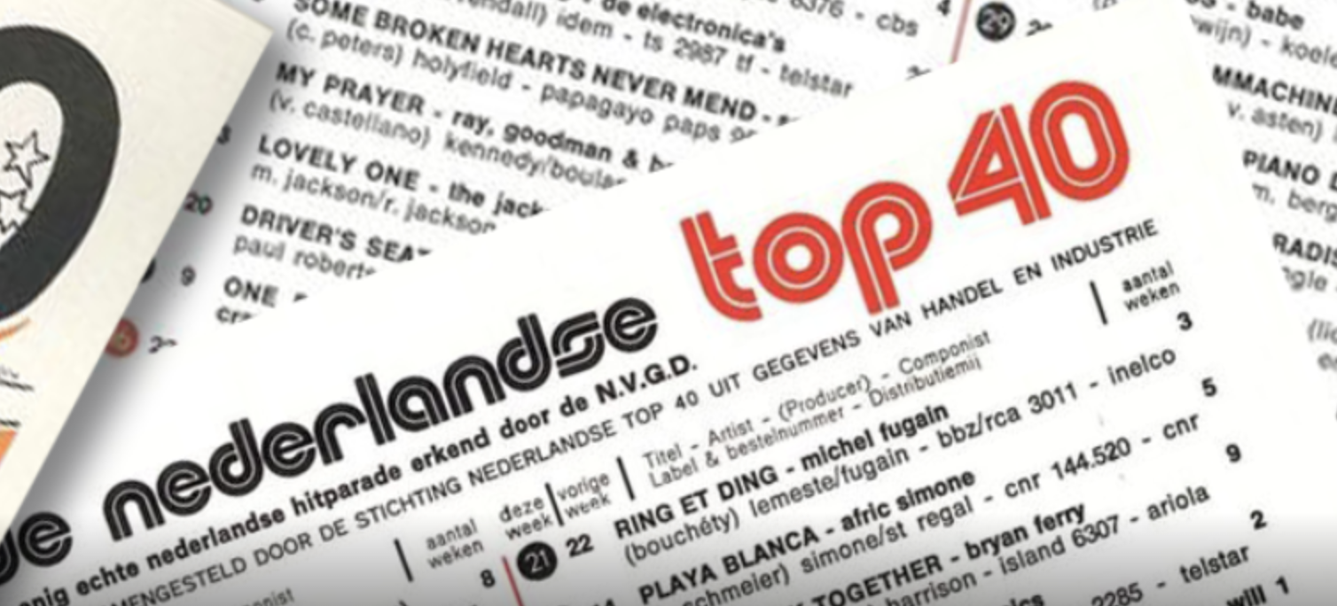 NPO Radio 5 viert zestig jaar Top 40