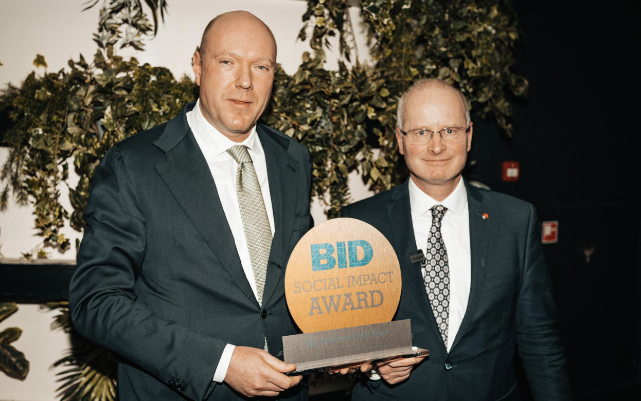 Dutch Clean Tech wint BID Social Impact Award 2025