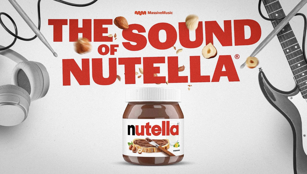 MassiveMusic speelt met hazelnoten voor nieuw merkgeluid Nutella