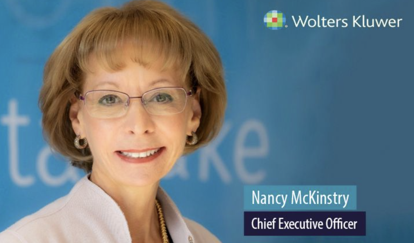 Nancy McKinstry, iron lady van Wolters Kluwer, kondigt vertrek aan