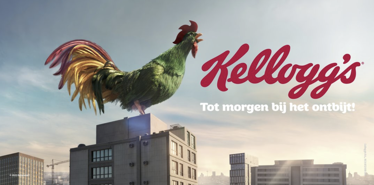Kellogg's heeft voor snoozers en vroege vogels een ontbijtje