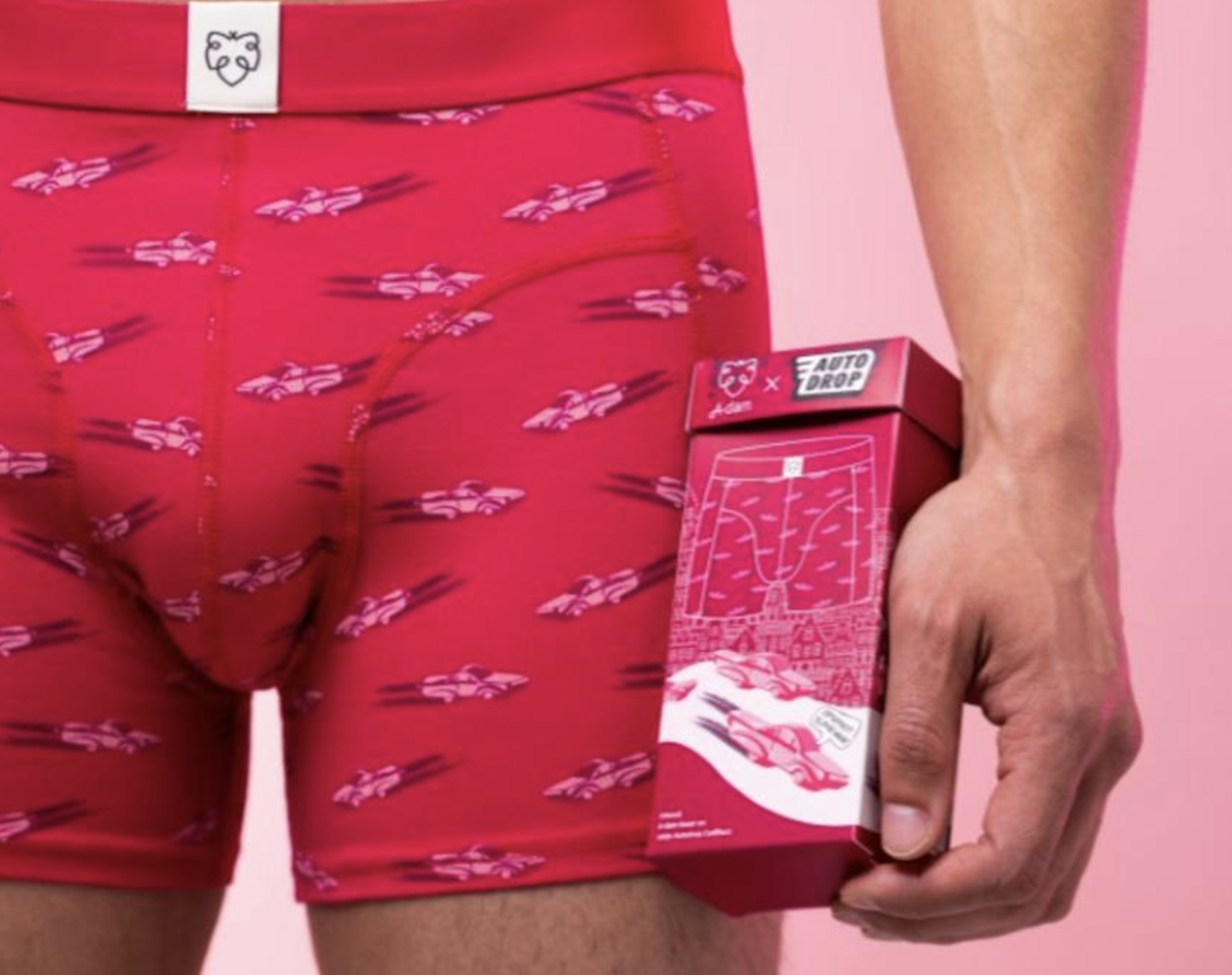 Autodrop en A-dam lanceren de enige boxer met remsporen die je wél wil hebben