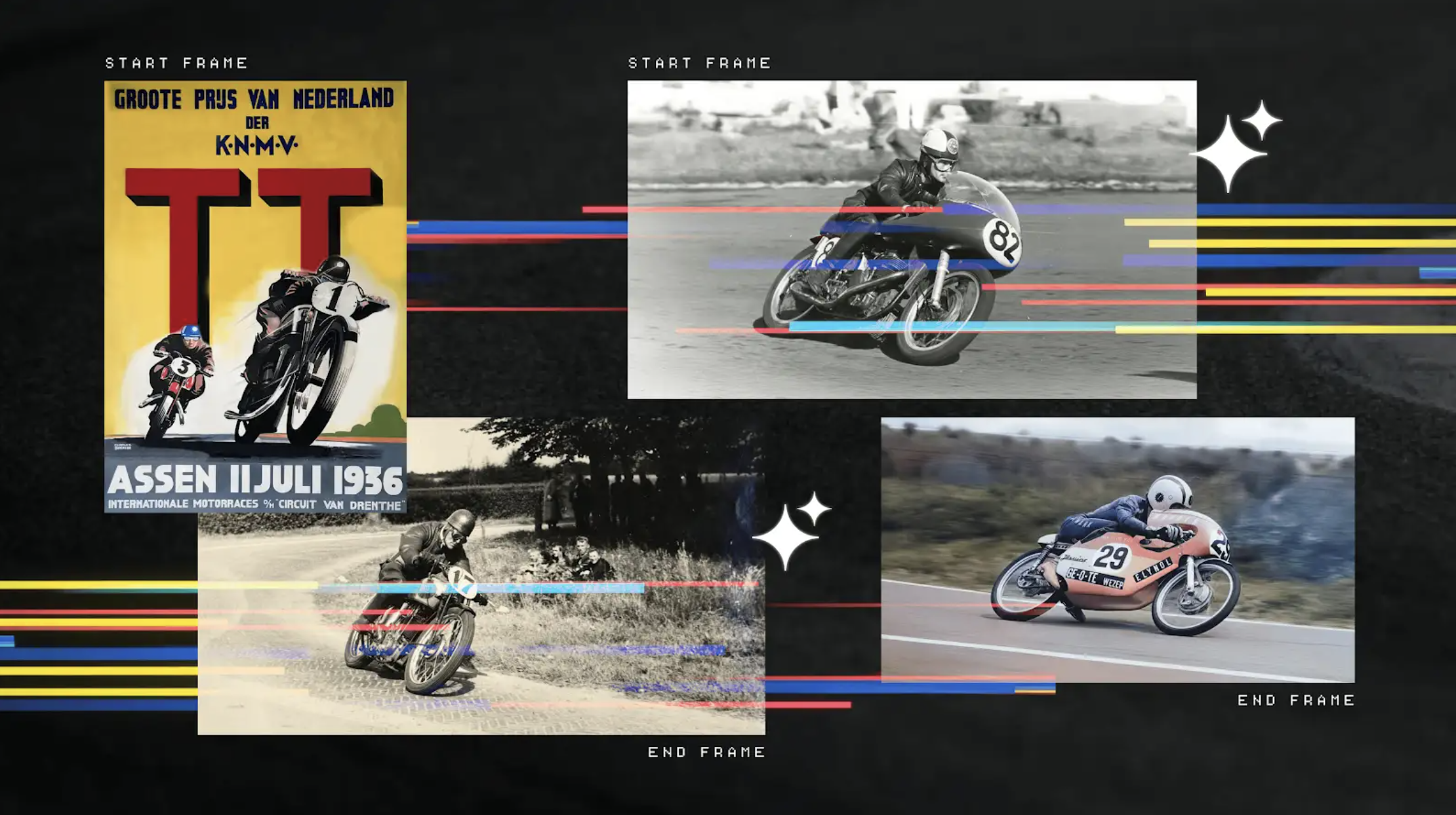 Ziggo Sport viert 100 jaar TT Assen met AI-video vol historische racebeelden