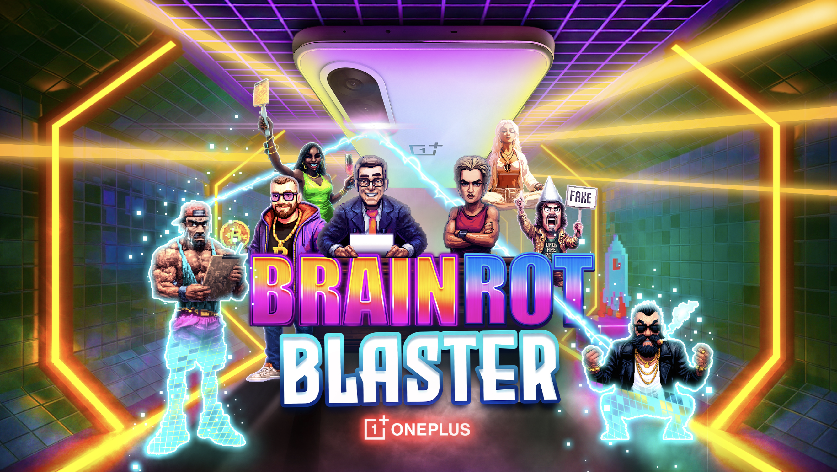 OnePlus lanceert game die zichzelf vernietigt om doomscrollen tegen te gaan