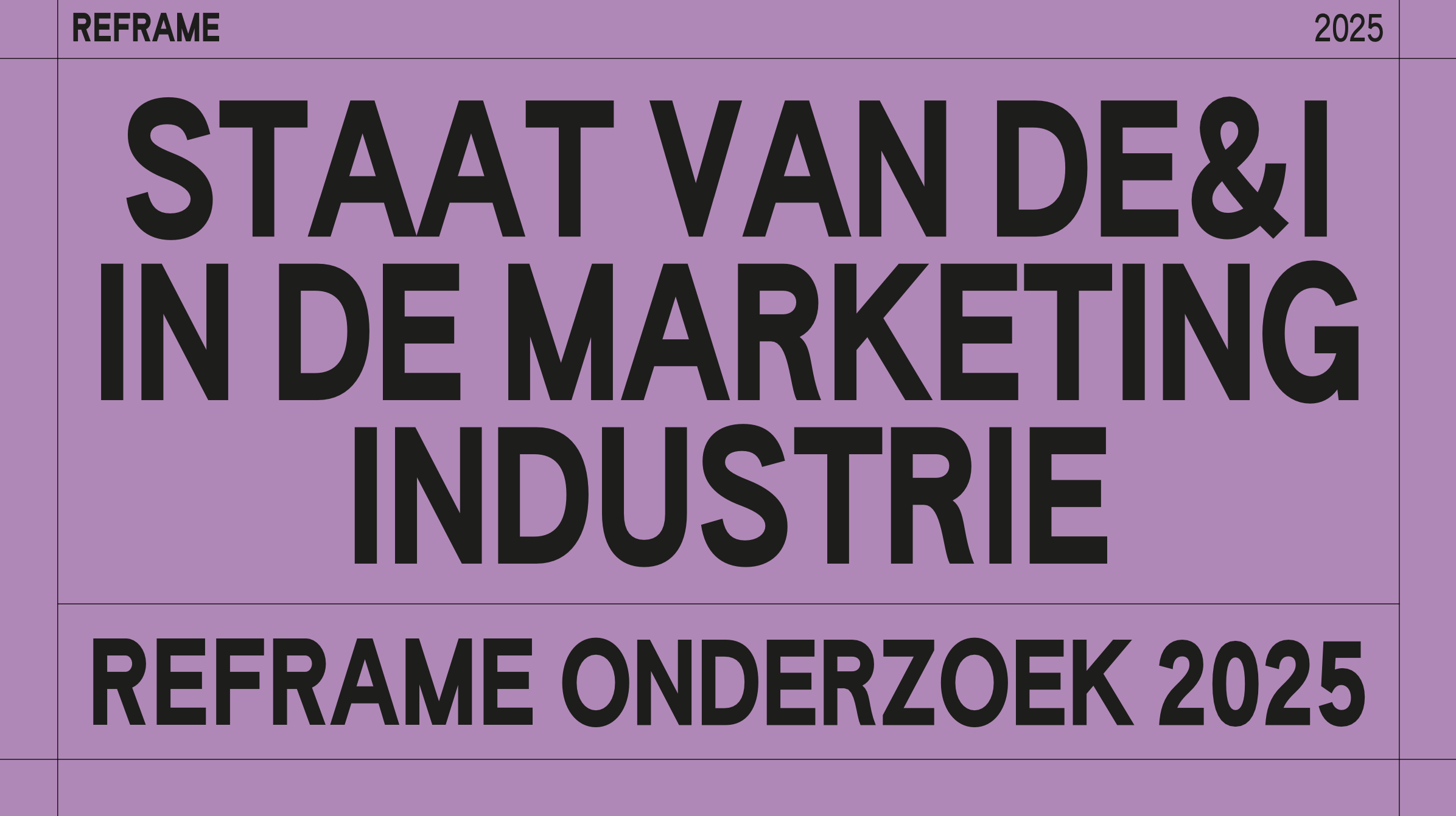 Stichting Reframe legt gebrek aan diversiteit en inclusie in creatieve sector bloot