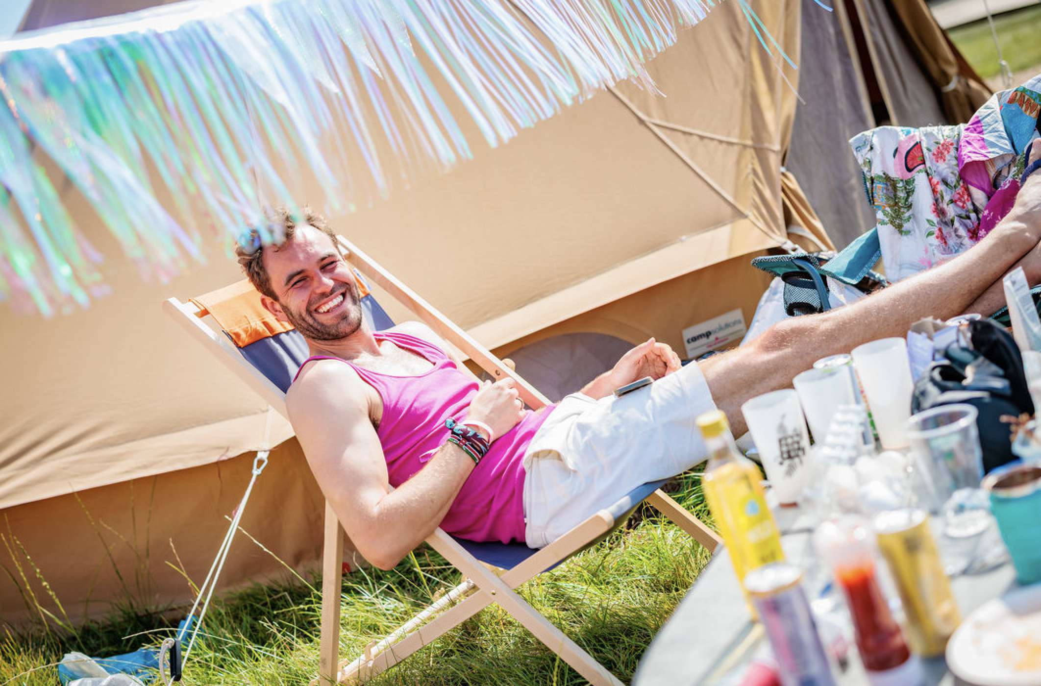 Uitkateren op Lowlands met de Campina Br(e)akfast Barn