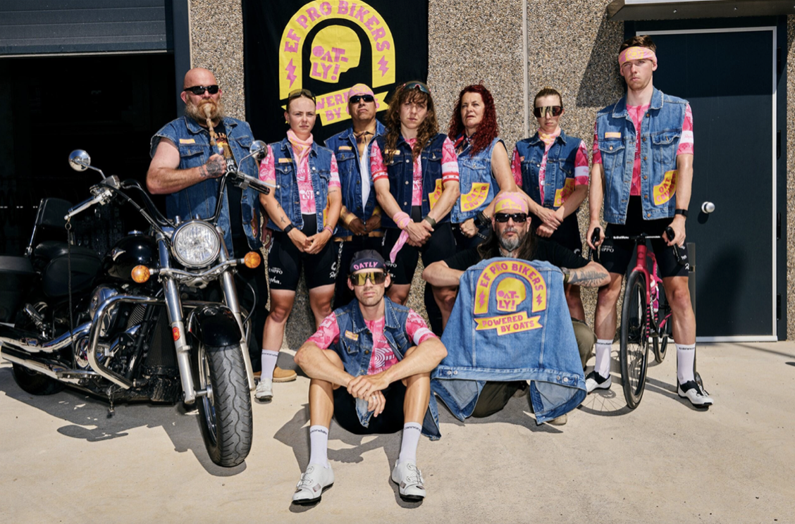 Oatly en EF Pro Cycling geven wielercultuur een badass rebranding