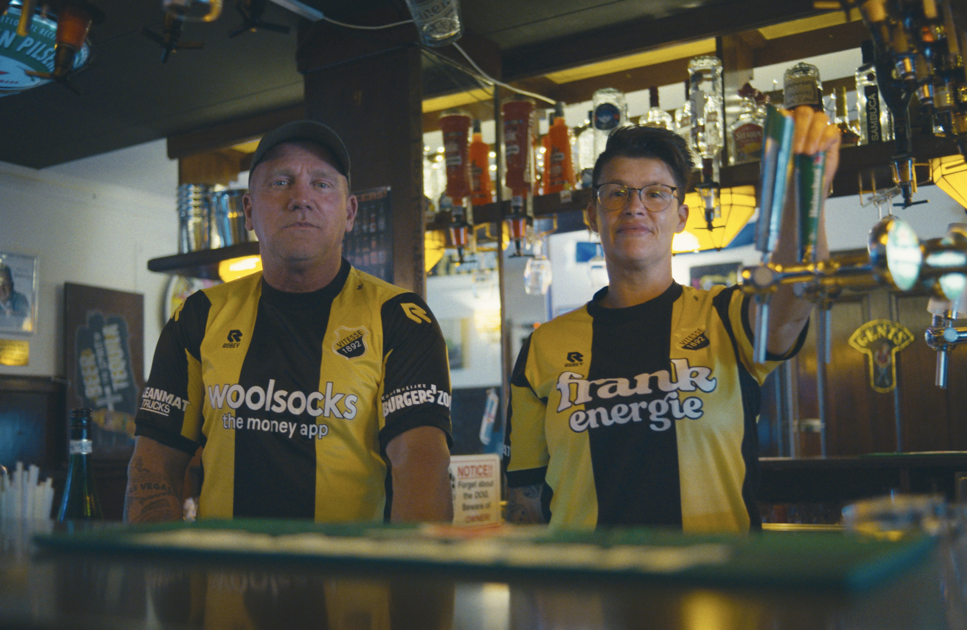 Woolsocks en Frank Energie brengen ode aan Vitesse-supporters