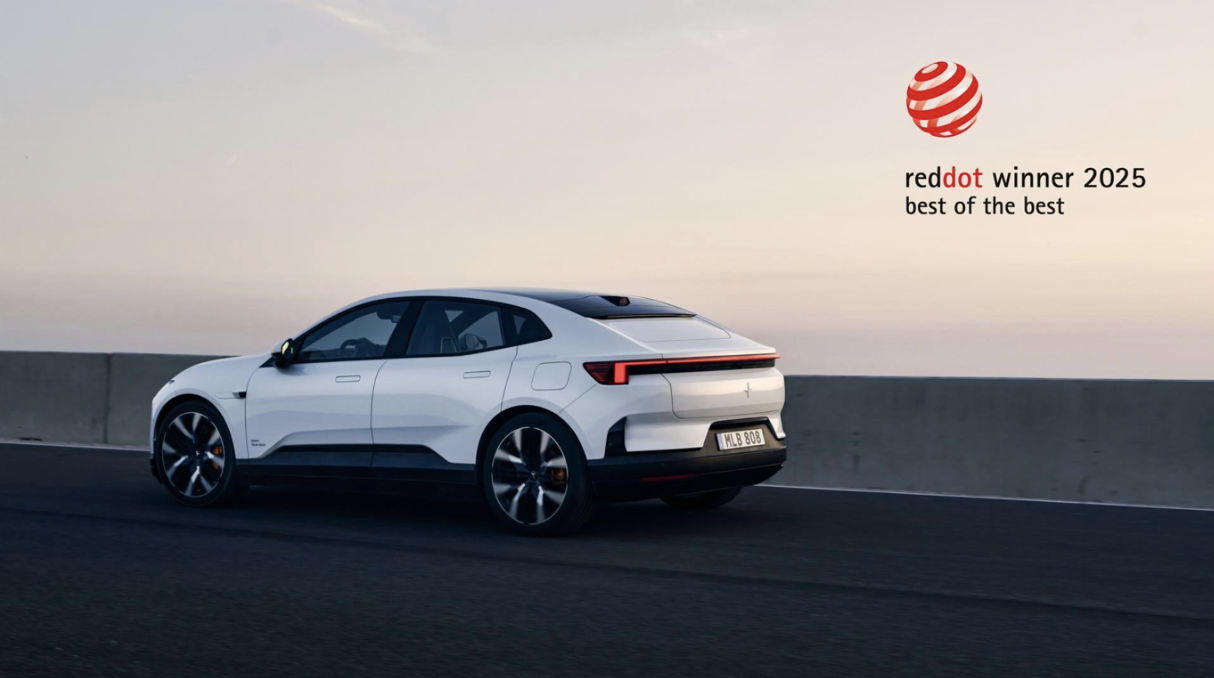 Polestar 4 wint Red Dot “Best of the Best” award