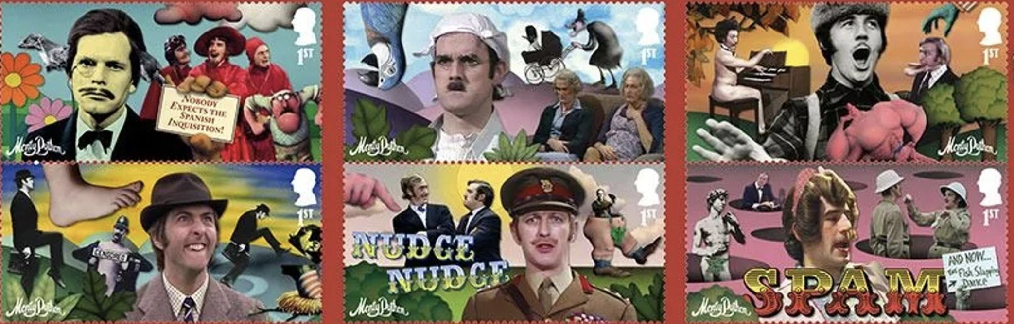 Monty Python op Britse postzegels