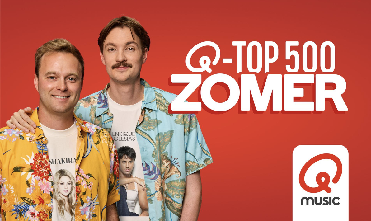 Qmusic brengt je favoriete zomerhits met de Q-top 500 van de Zomer