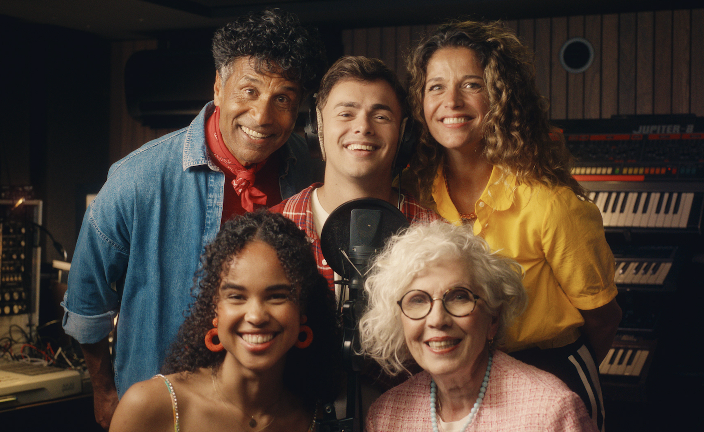 Liga laat families samen met Flemming een duet zingen
