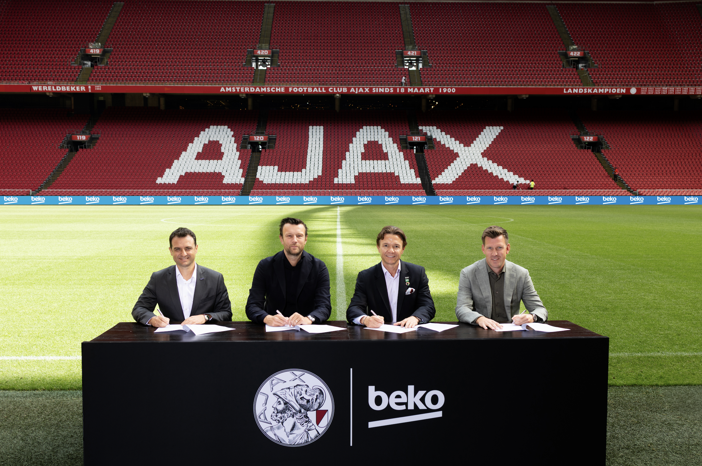 Beko is officiële confidence partner van Ajax