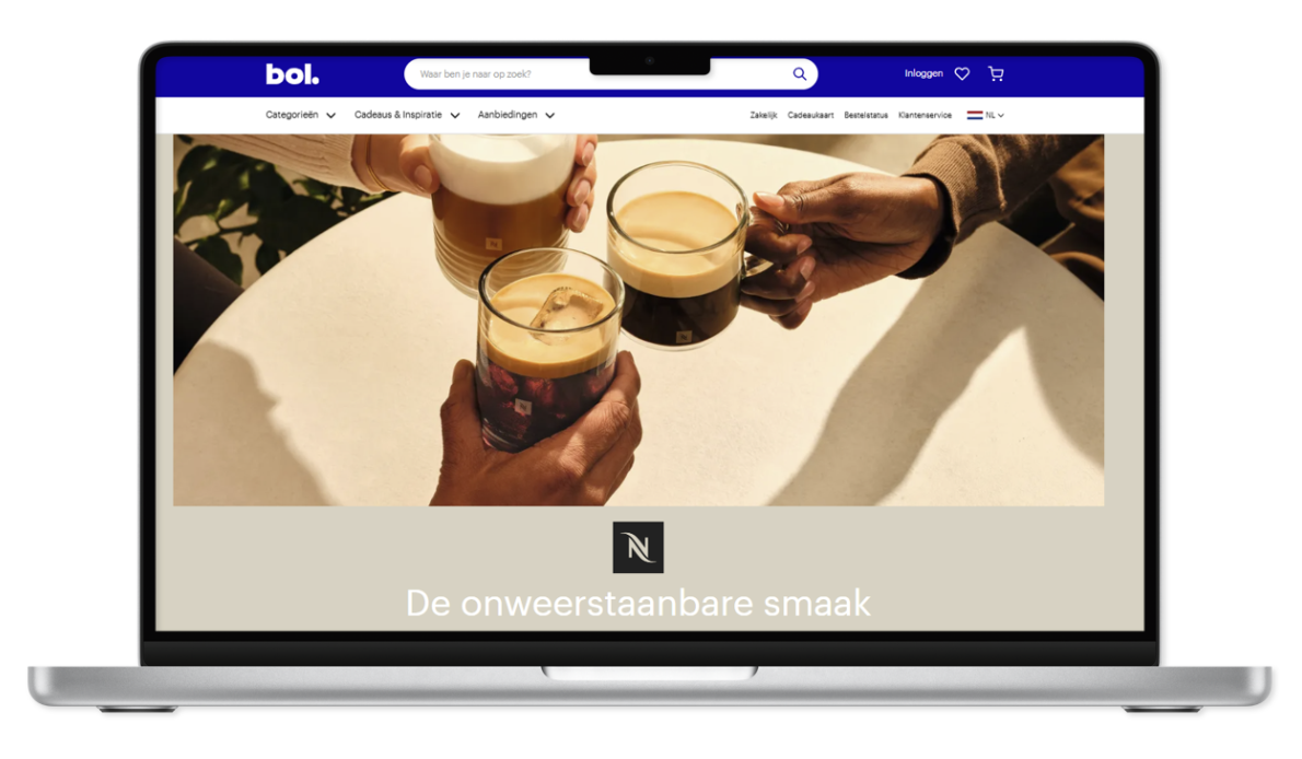 Nespresso sluit zich aan bij groeiende lijst premium merken op bol