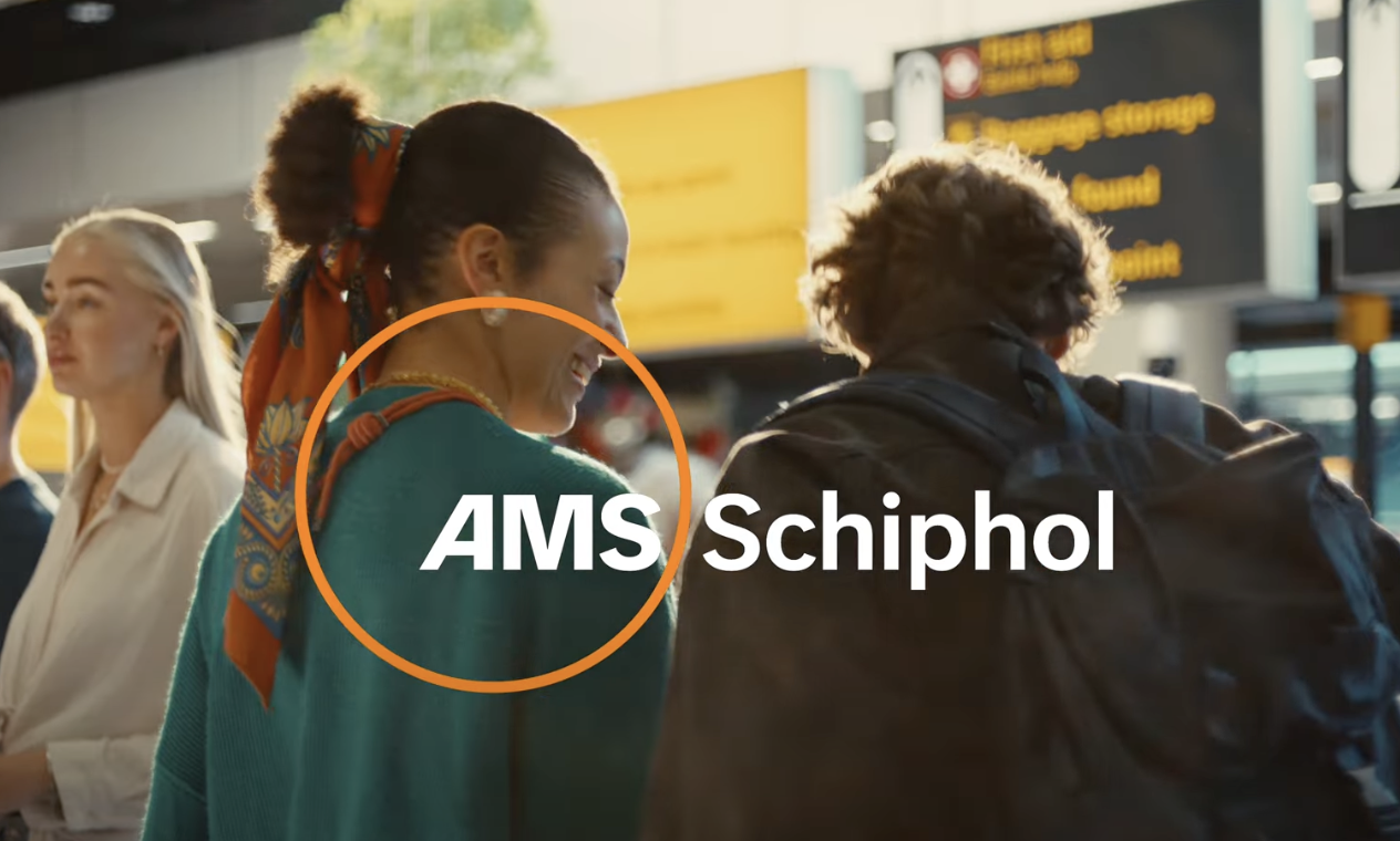 Nieuwe merkstijl Schiphol biedt passagiers rust op momenten die ertoe doen