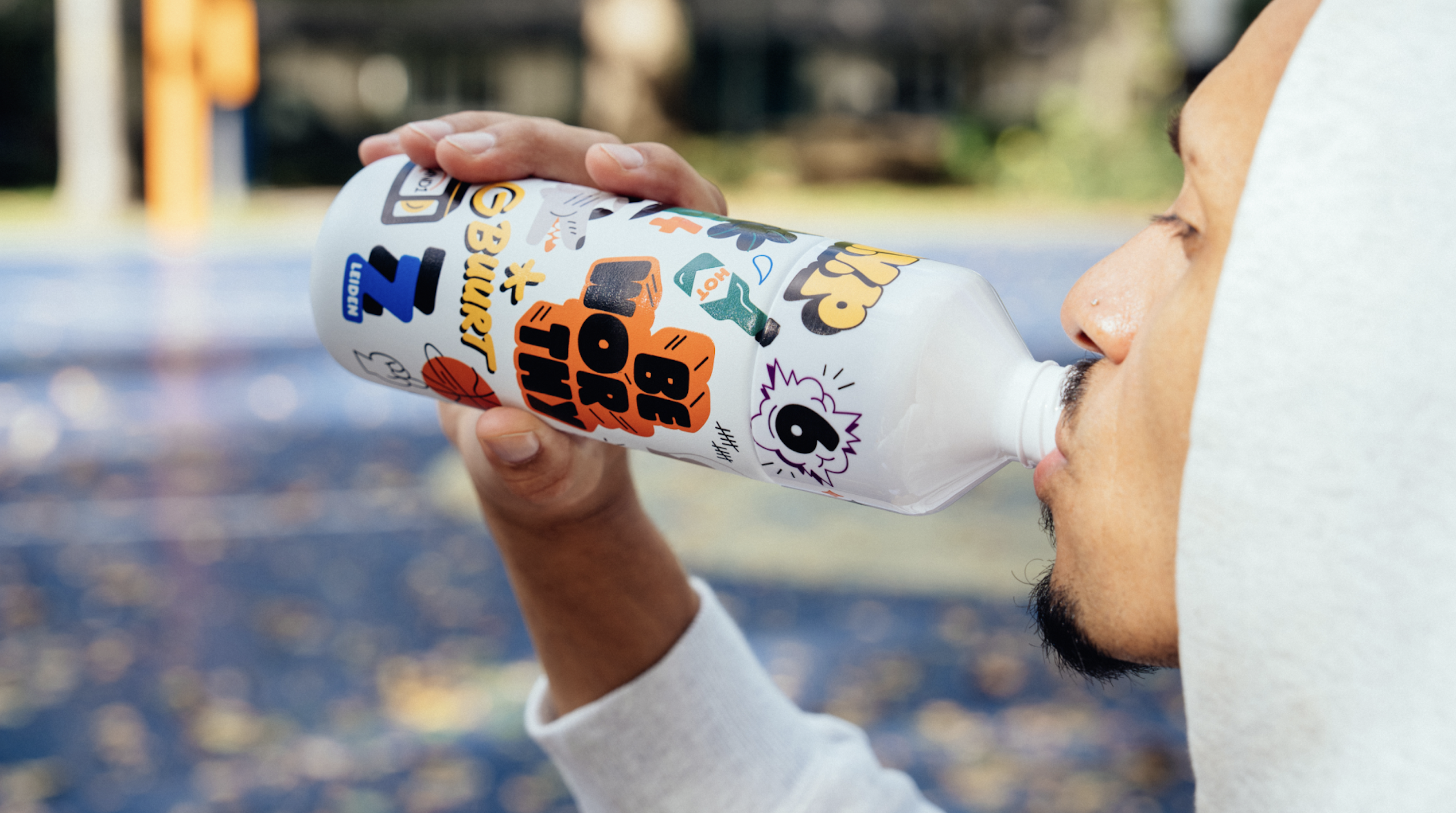 Worthy de Jong vertaalt zijn doorzettingsvermogen naar Dopper-fles