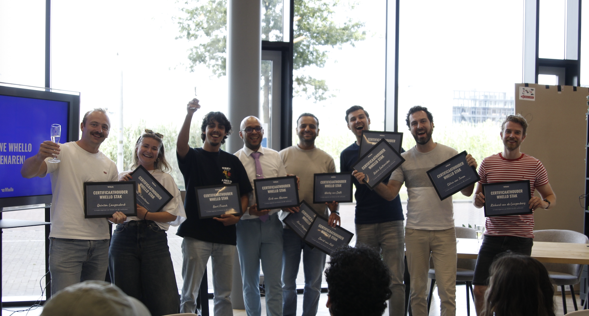 Medewerkers Whello worden mede-eigenaar marketing bureau