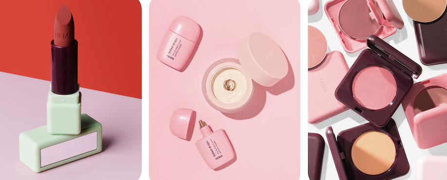 Hema geeft huismerk make-uplijn een duurzame make-over 