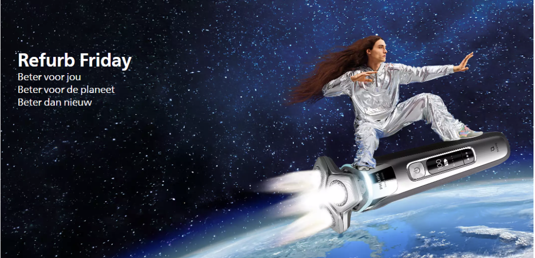 Philips keert Black Friday om: alleen refurbished producten op Philips.nl