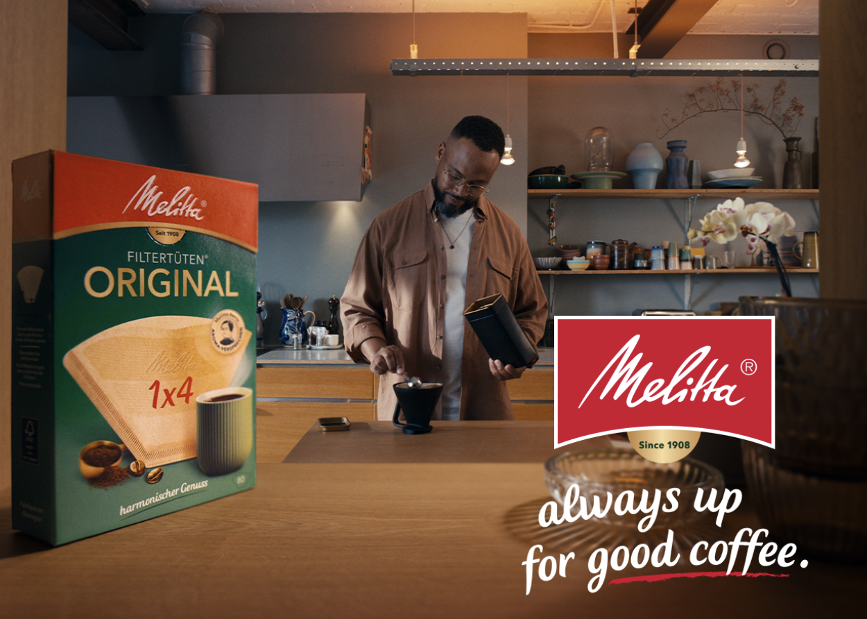 Melitta kiest Being There voor Europese campagne