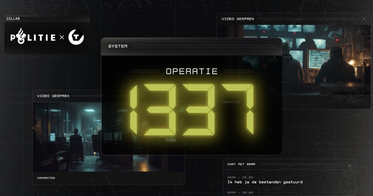 Game 'Operatie 1337' moet mensen enthousiasmeren voor digitaal politiewerk