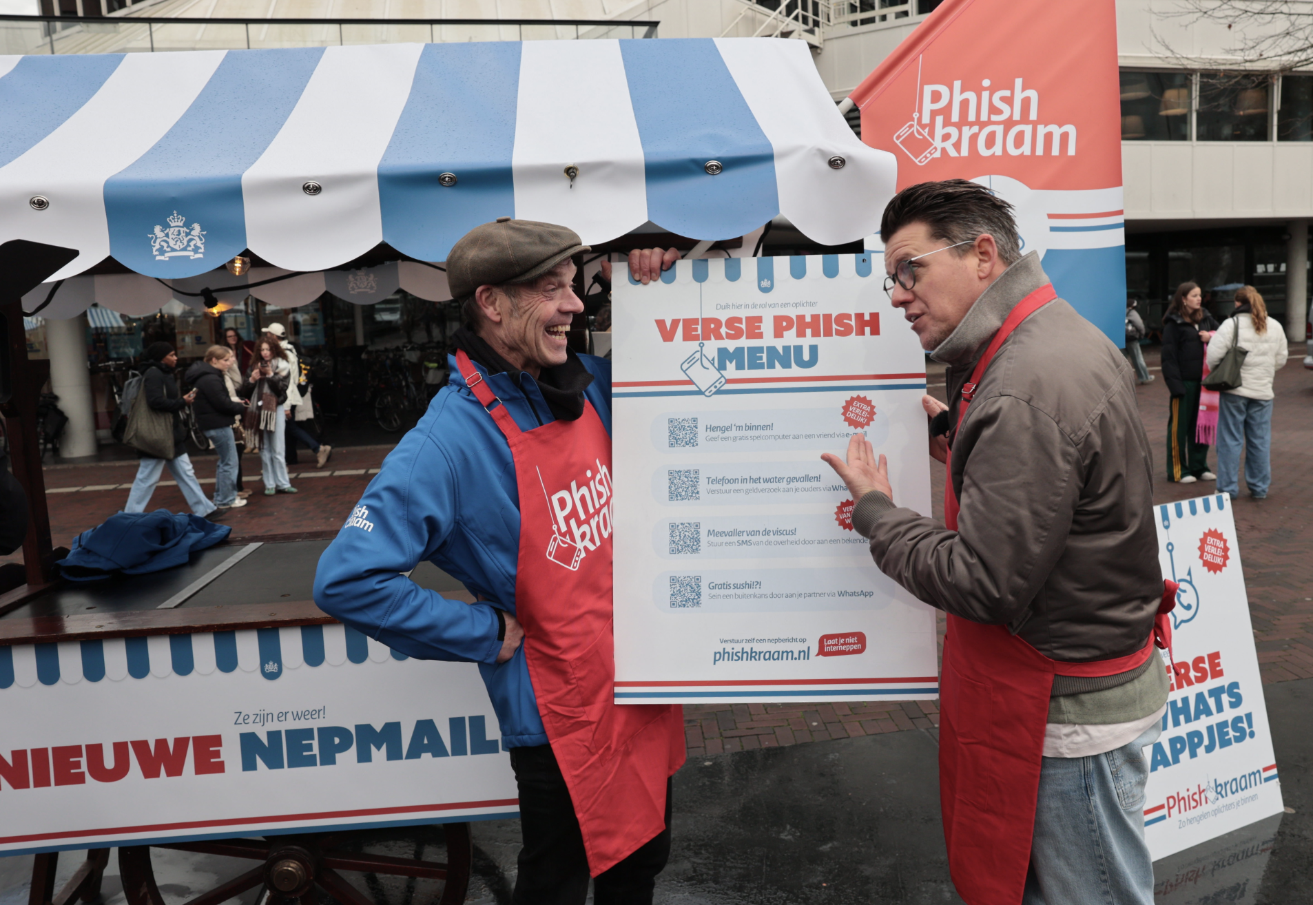 Havas Lemz introduceert de Phishkraam: 'Laat je niet interneppen'