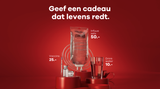 Artsen zonder Grenzen campagne 'Geef een cadeau dat levens redt' van start