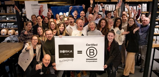 Boska ontvangt B Corp-label voor tijdloos design 