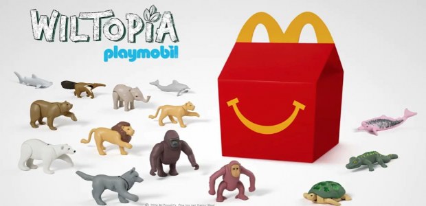 McDonald’s en Playmobil introduceren duurzame Happy Meal figuren
