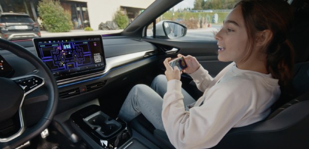 Pac-Man nu te spelen in auto's Volkswagen