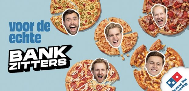 Domino’s en Bankzitters lanceren vijf nieuwe pizza’s
